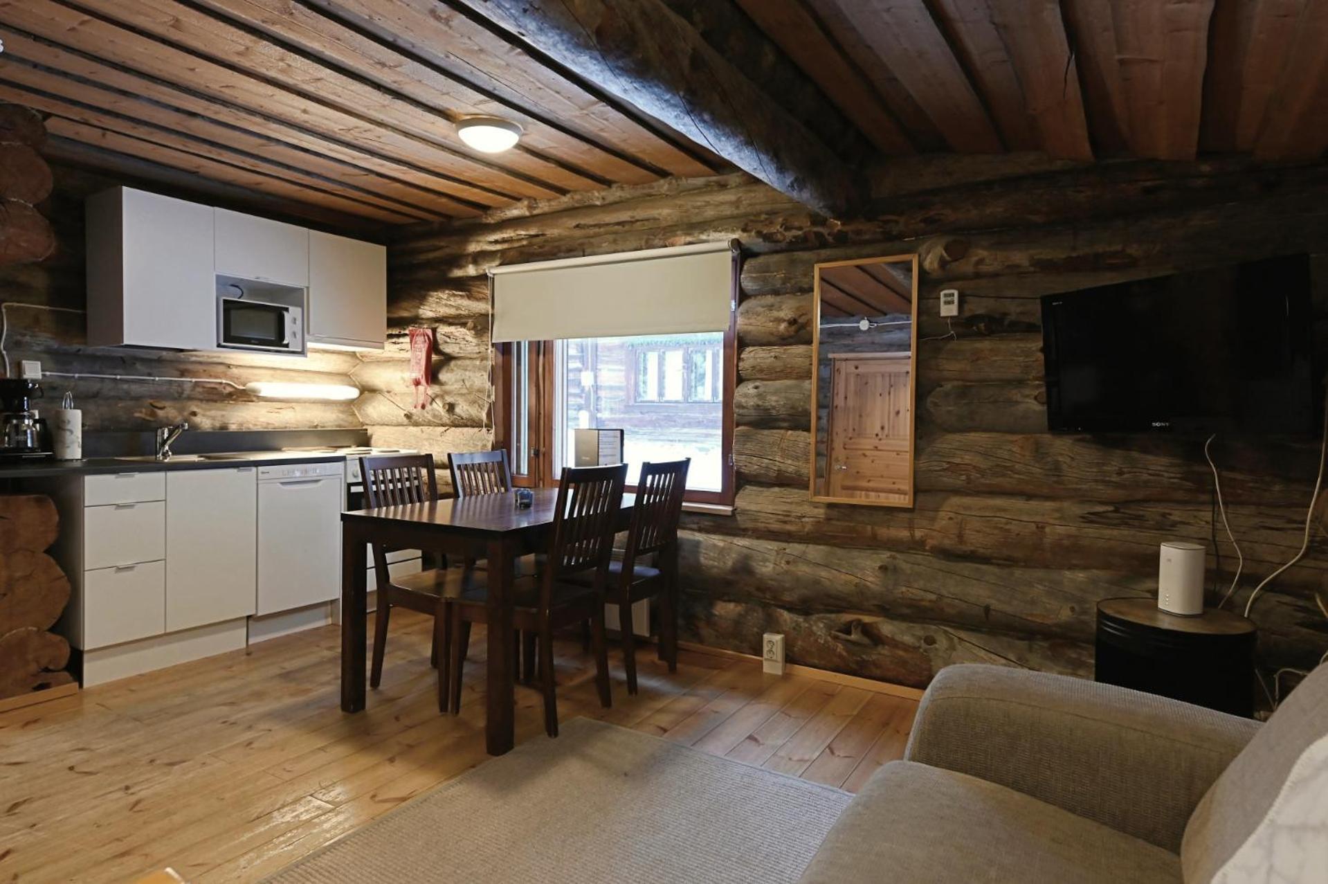 Classic Log Cabin Ski-In Ski-Out Levi Zewnętrze zdjęcie