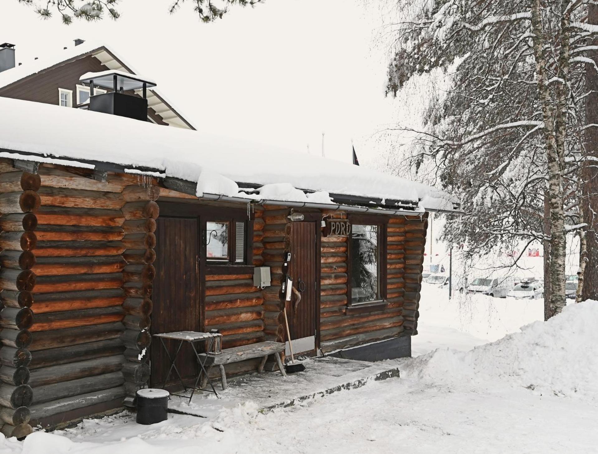 Classic Log Cabin Ski-In Ski-Out Levi Zewnętrze zdjęcie