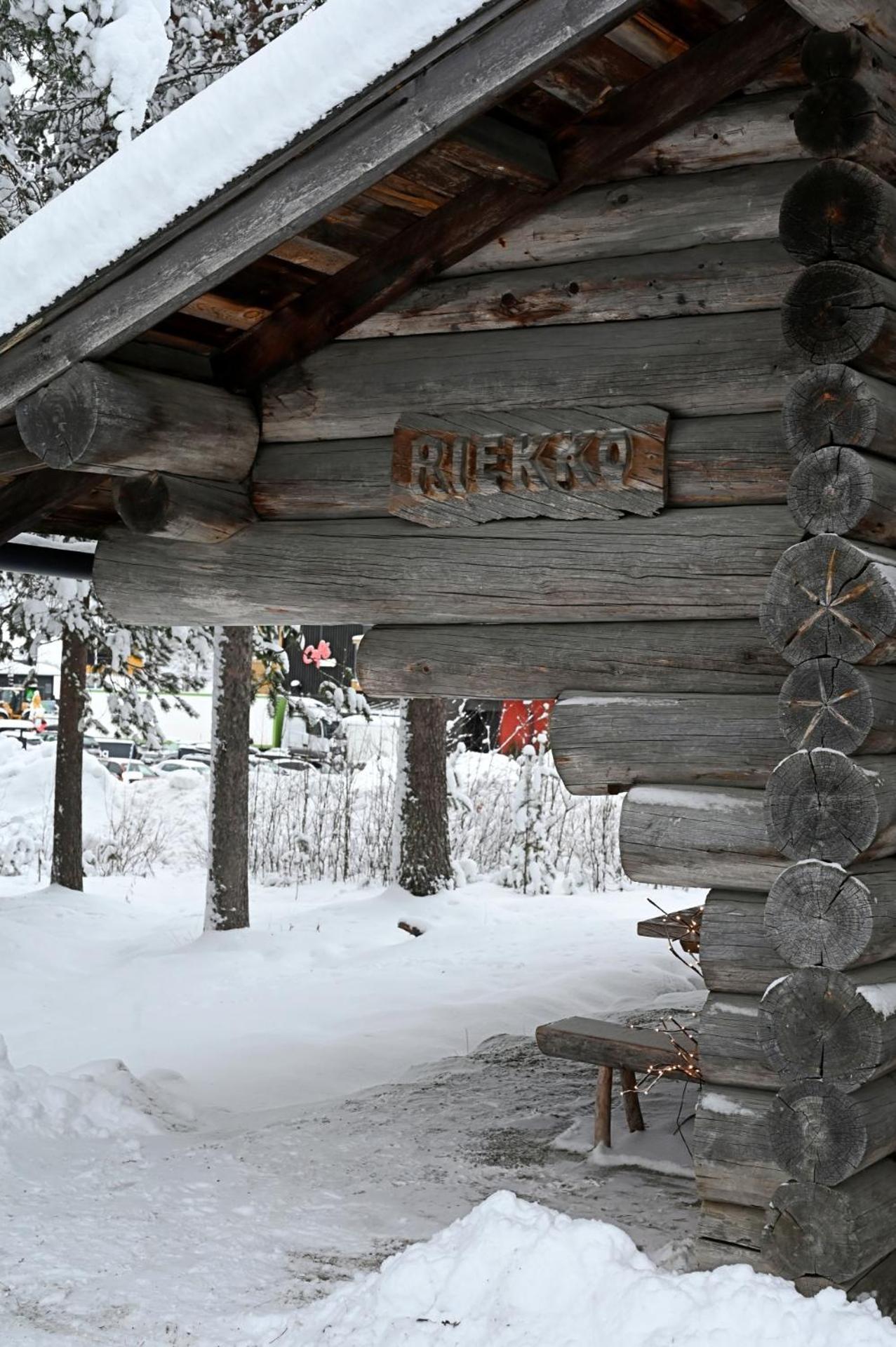 Classic Log Cabin Ski-In Ski-Out Levi Zewnętrze zdjęcie
