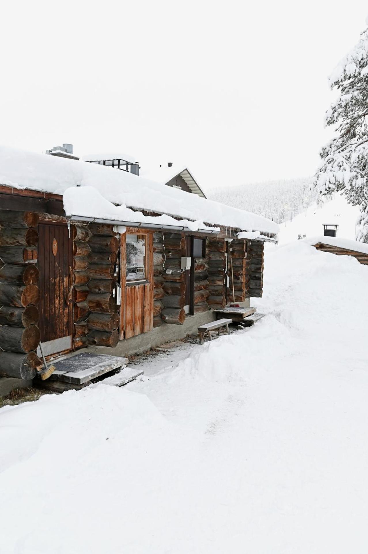 Classic Log Cabin Ski-In Ski-Out Levi Zewnętrze zdjęcie